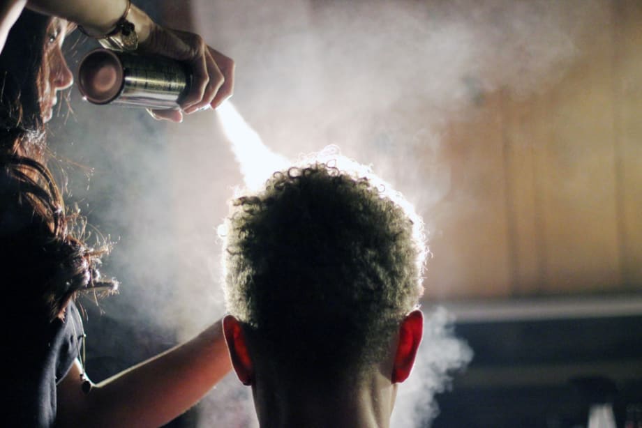 NYFW How-To: Kien Hoang for Oribe at D.TT.K
