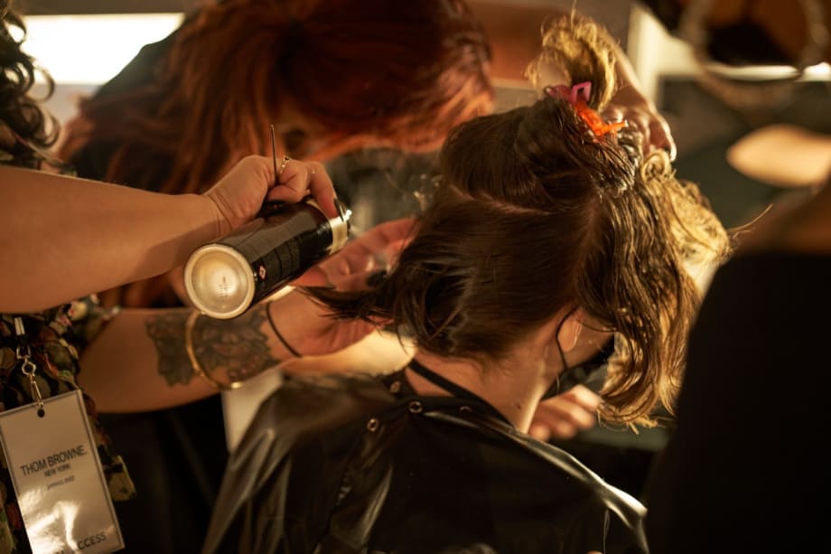Oribe NYFW How To's: Thom Browne Spring/Summer '22