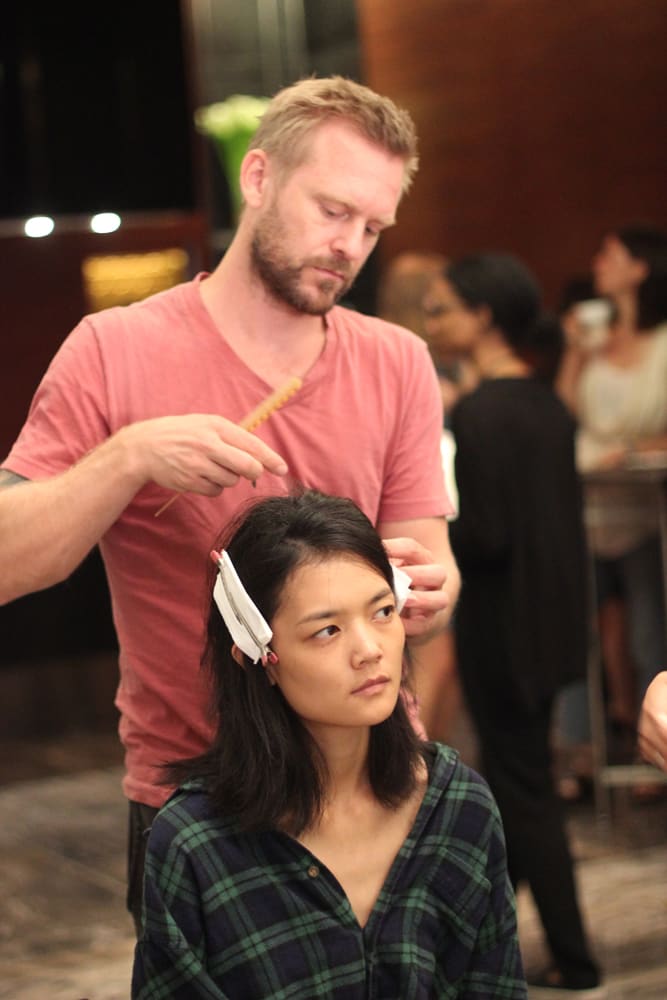 NYFW How-To: '60s Look by Rutger for Oribe at Veronica Beard