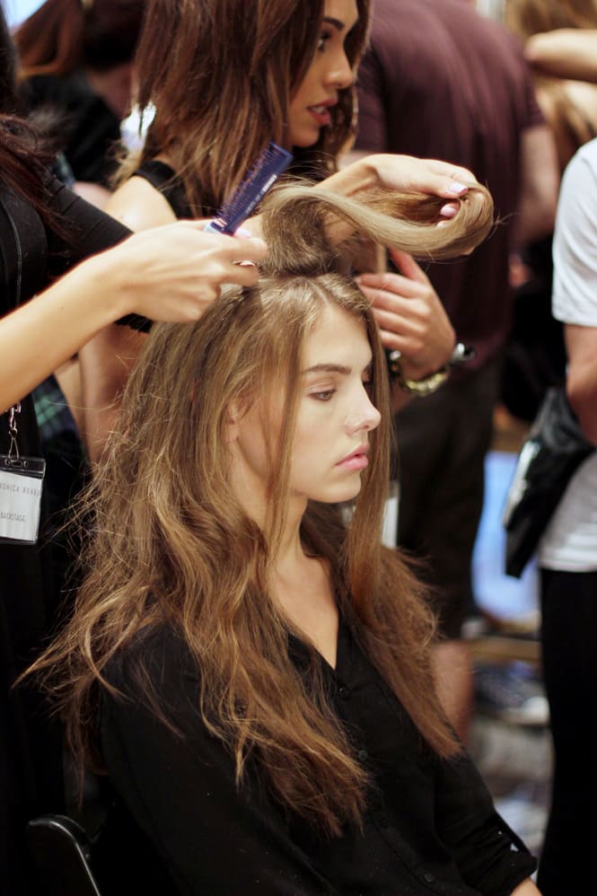 NYFW How-To: '60s Look by Rutger for Oribe at Veronica Beard
