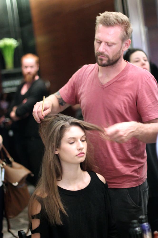 NYFW How-To: '60s Look by Rutger for Oribe at Veronica Beard