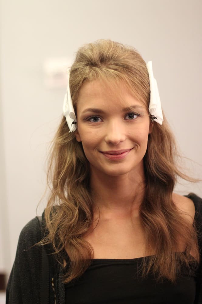 NYFW How-To: '60s Look by Rutger for Oribe at Veronica Beard