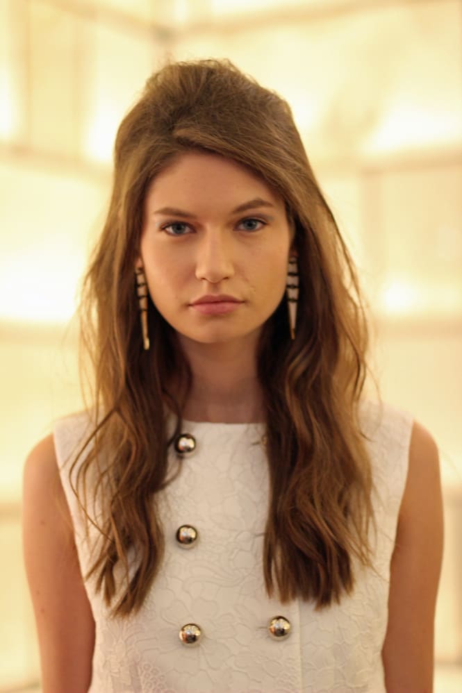 NYFW How-To: '60s Look by Rutger for Oribe at Veronica Beard