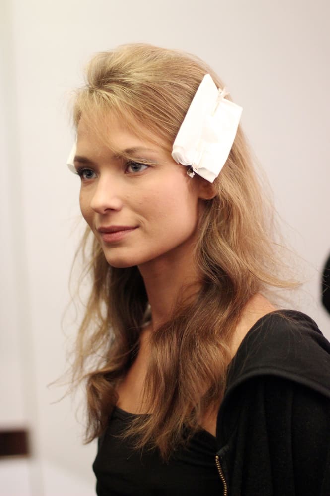 NYFW How-To: '60s Look by Rutger for Oribe at Veronica Beard