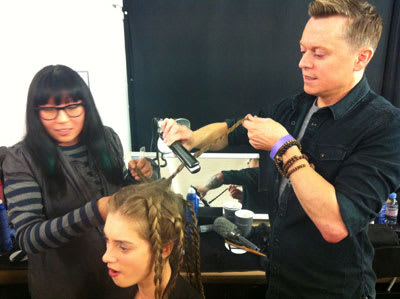 FASHION WEEK: Orlando Pita Flatirons Braids at Derek Lam