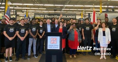 Hertz Launches "Hertz Electrifies Orlando"