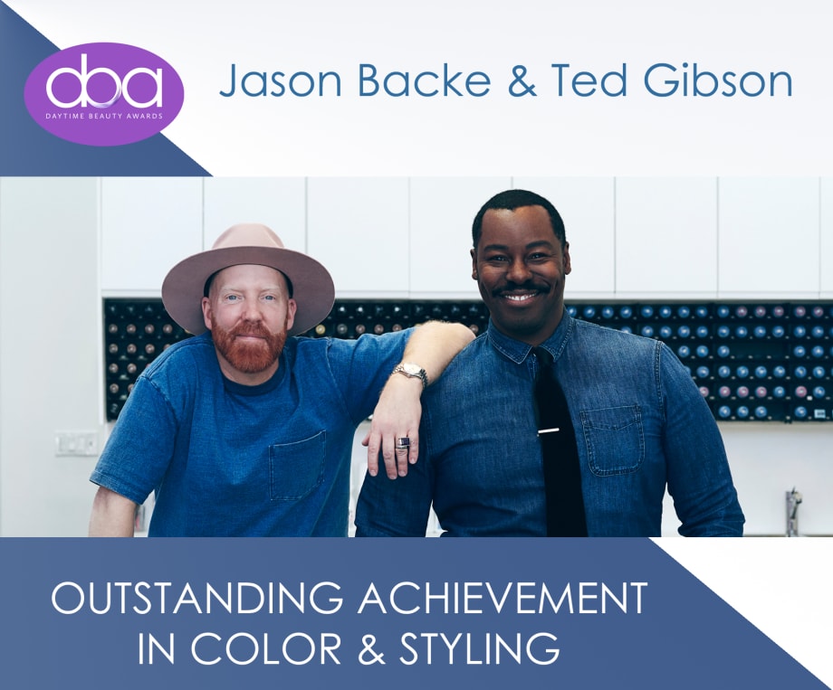 Ted Gibson and Jason Backe Honored with Outstanding Achievement by Daytime Beauty Awards