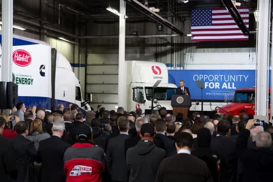 Obama Starts Next Truck Fuel Economy Rule