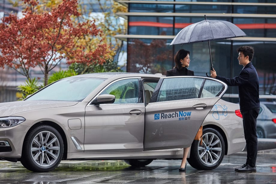 BMW's ReachNow Begins Service in China 