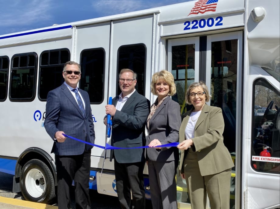 Pace Delivers Vehicle, Funding to McHenry County