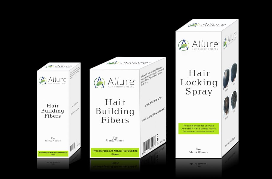 Allure Hair Building Fibers Launches New All-Natural Hypoallergenic Hair Loss Solution