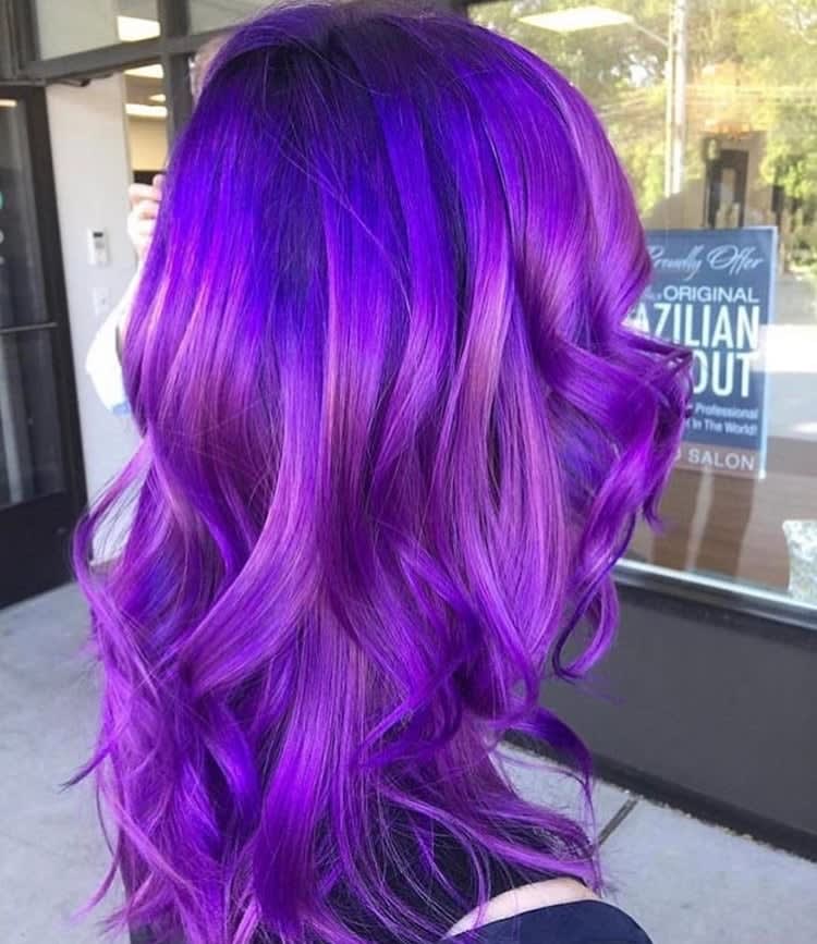 Playing With Purple: Image Gallery of Gorgeous Purple Hair Color