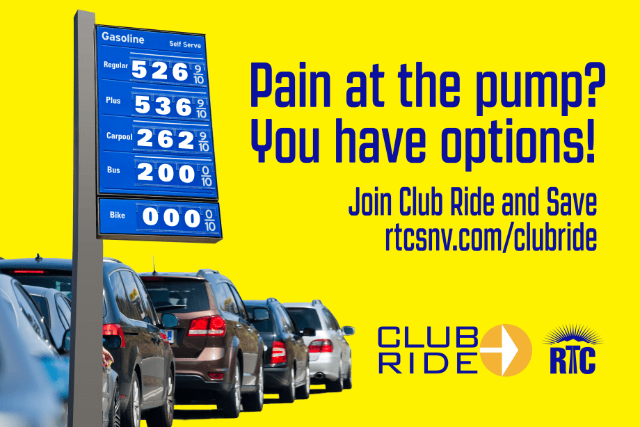RTC’s Club Ride Program Offers Relief from Record Gas Prices