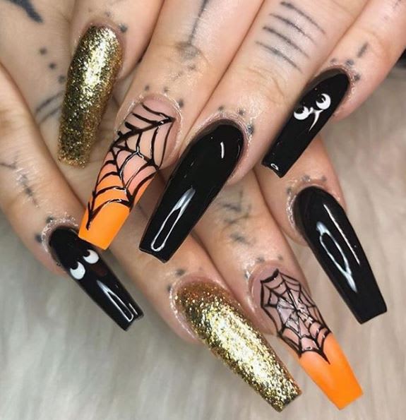 We're Dying Over these 20 Halloween Nail Designs