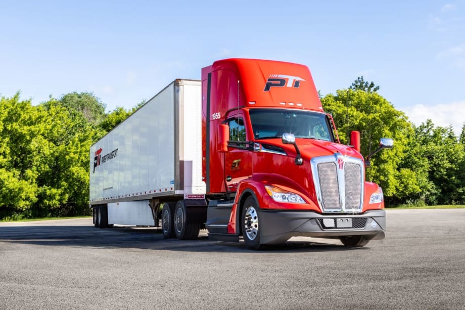 Paper Transport Kenworth truck.