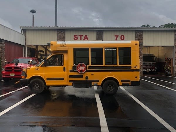 Durham Donates School Bus to New Jersey Fire Company