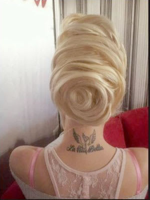 Rose-Inspired Updo from MODERN's Facebook: The How To