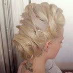 Rose-Inspired Updo from MODERN's Facebook: The How To