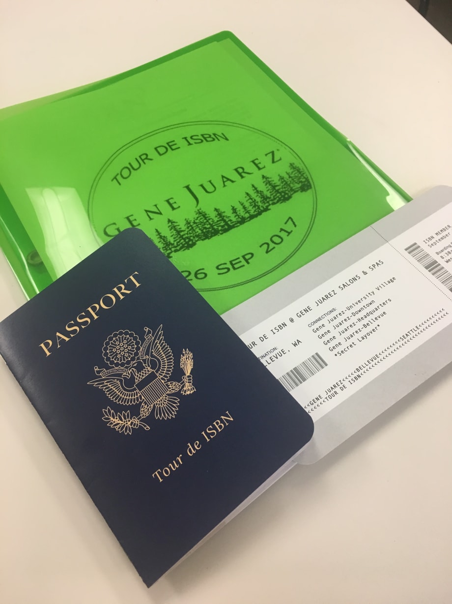 Tour de ISBN Launches with a First Stop at Gene Juarez Salons and Spas