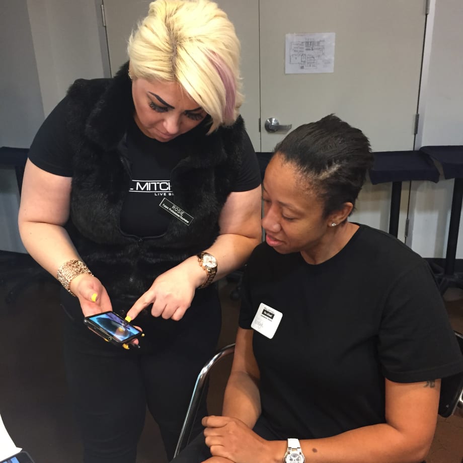 Paul Mitchell Students Honor Veteran Women with Makeovers That Matter