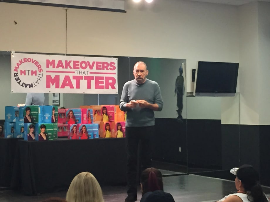 Paul Mitchell Students Honor Veteran Women with Makeovers That Matter
