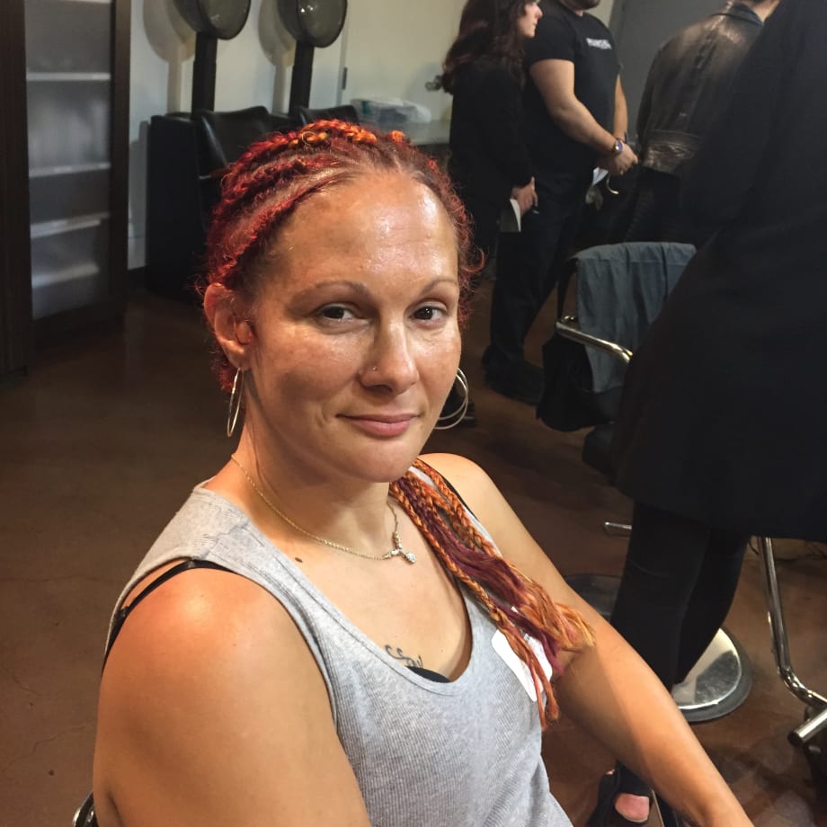 Paul Mitchell Students Honor Veteran Women with Makeovers That Matter