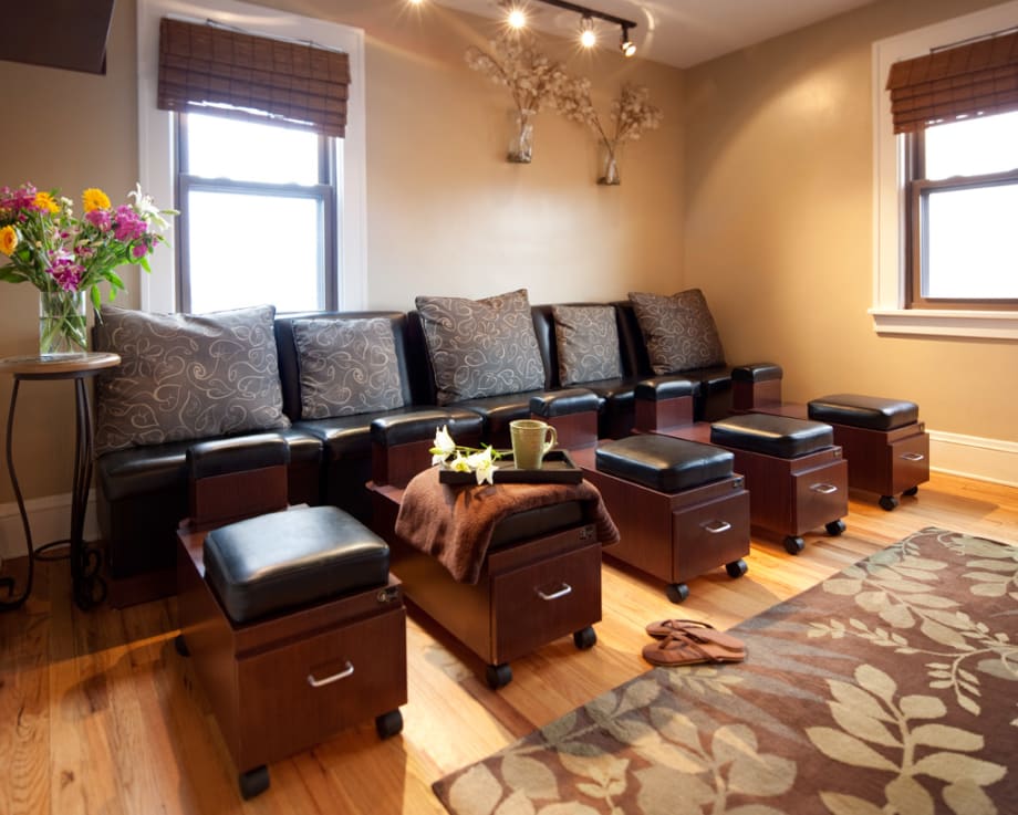 Colonial Revival–Style Home Turned Salon by Dawn Mongelluzzi Quintana