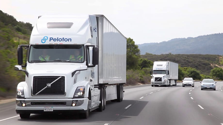 Peloton Scores a Platooning Point