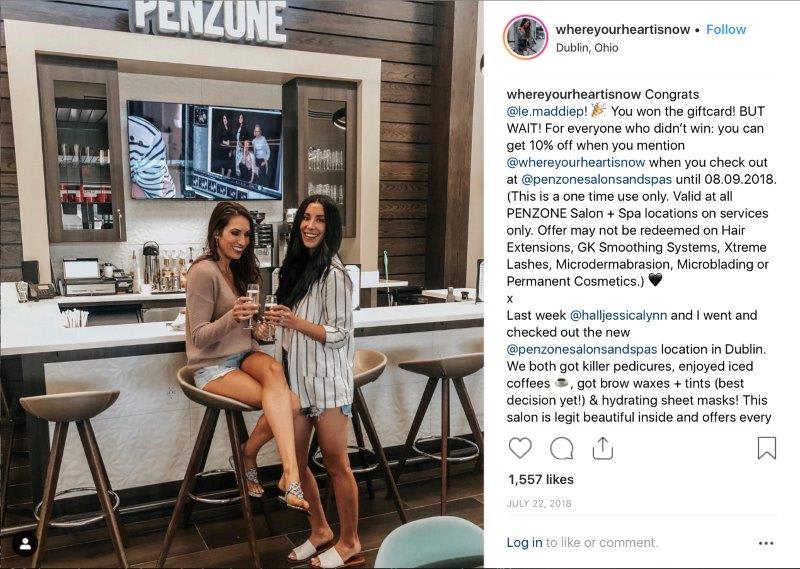 STAMP 2019: Penzone Salons + Spas' Influencer Program Targets Younger Demographic