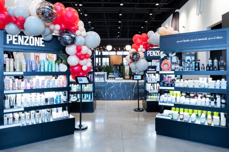 Smart Retail Merchandising Professionalizes the Floor, Drives Sales at Penzone Salon + Spa