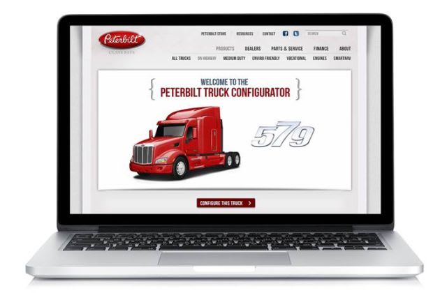 Peterbilt Customers Can Customize Trucks Online