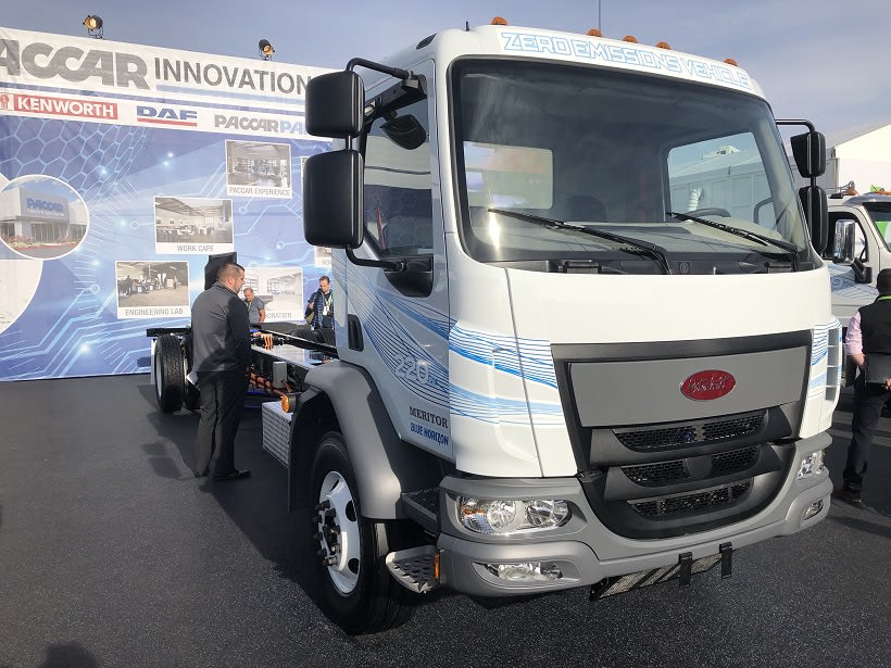 A Closer Look at Peterbilt's Electric Model 220EV