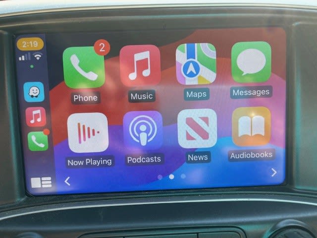 ApplePlay screen.