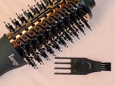 This New Blowout Brush Easily Dries & Styles Short Hair  