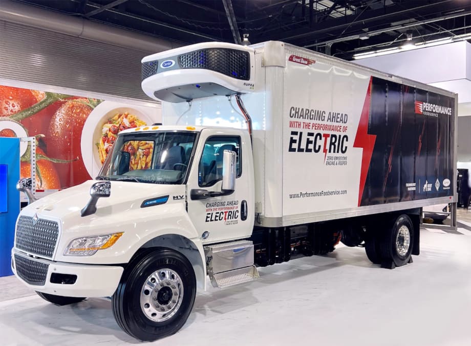 Carrier All-Electric Refrigerated Tech Piloted on Medium-Duty Trucks