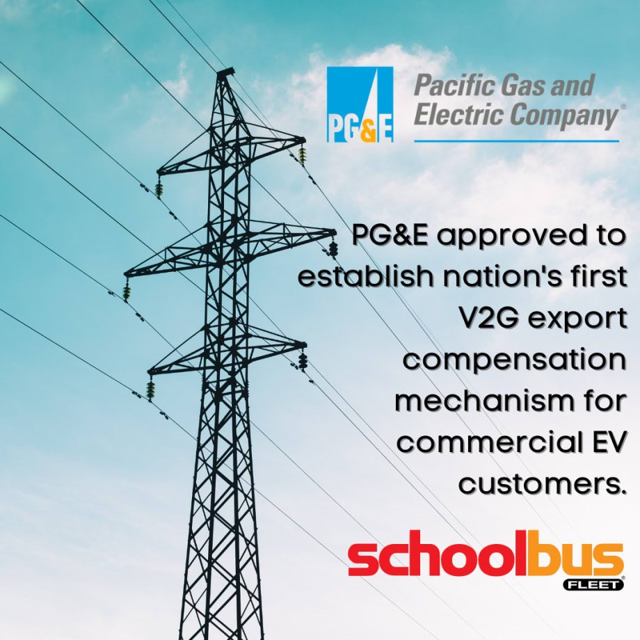 California Power Company Will Offer Nation’s First V2G Export Rate for Commercial EV