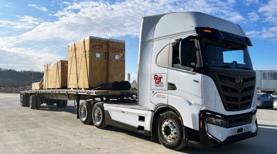 PGT Trucking Buys Nikola Tre Battery-Electric Truck
