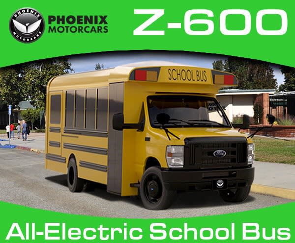 Phoenix Motorcars Enters EV School Bus Market with D.C. Order