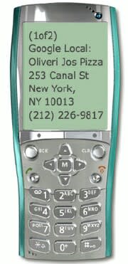 Google by Wireless Phone