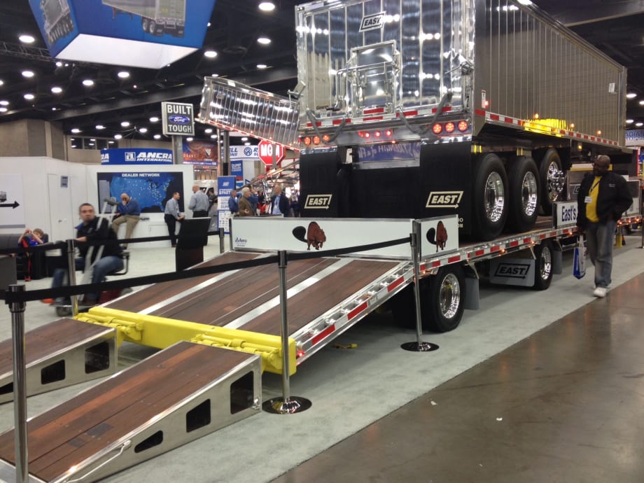 East Has New Aluminum Drop-Deck Beavertail Trailer 