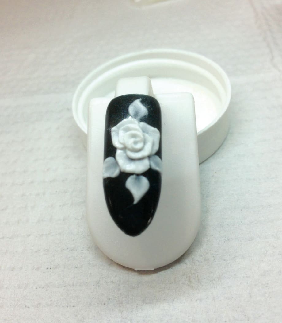 Akzéntz Gel Art Powder: 3-D Rose Tutorial