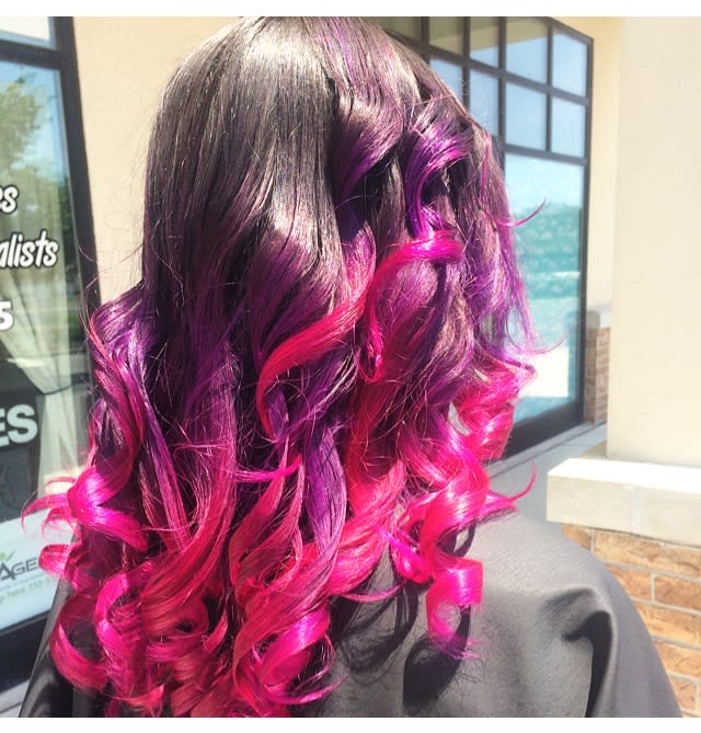 Nerds Candy Inspired Ombre