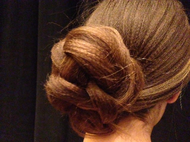 HOW TO: A Beautiful Textured Chignon by Sam Villa