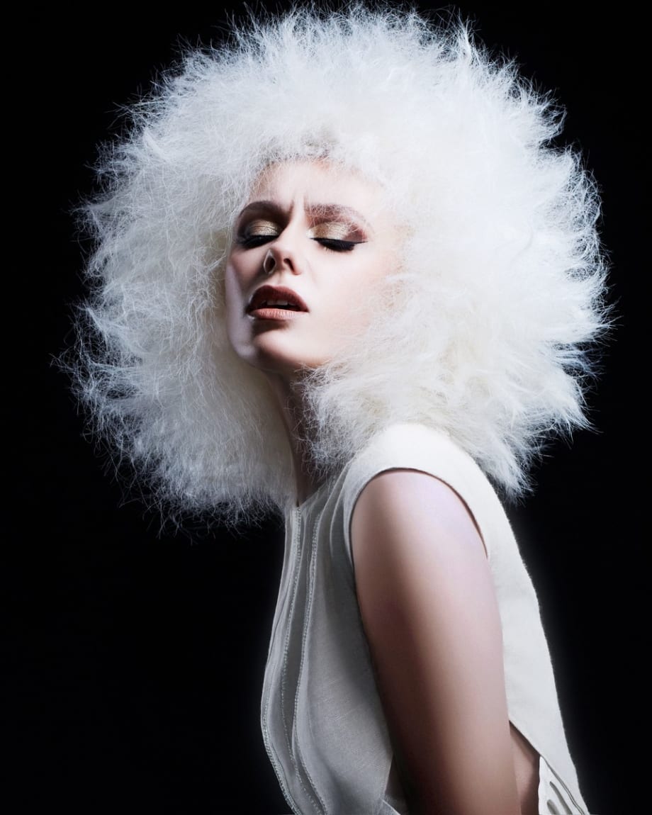 Black-and-White Photography Inspires Hair Artist