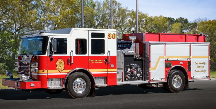 Indianapolis Adds 11 Pierce Fire Trucks
