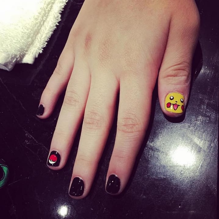 Pokemon Nail Art