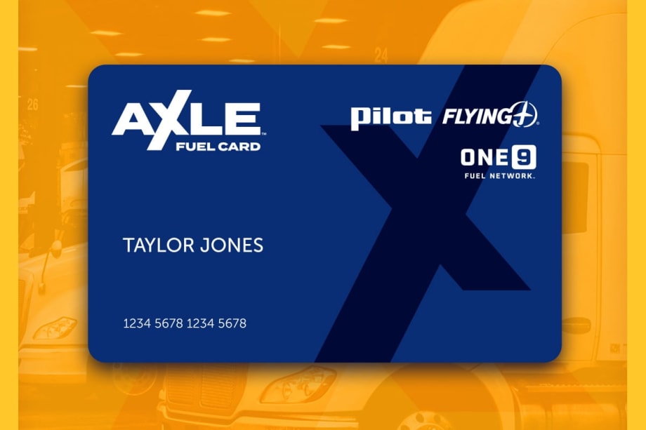 Pilot Company Introduces Axle Fuel Card