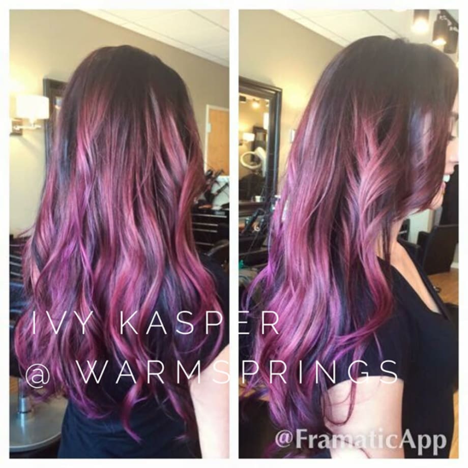 COLOR CORRECTION: Mermaid Green Ombre