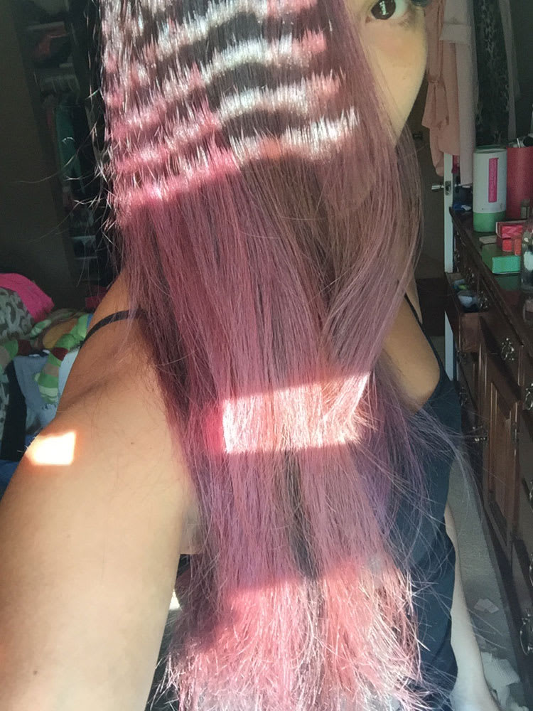 COLOR CORRECTION: Mermaid Green Ombre