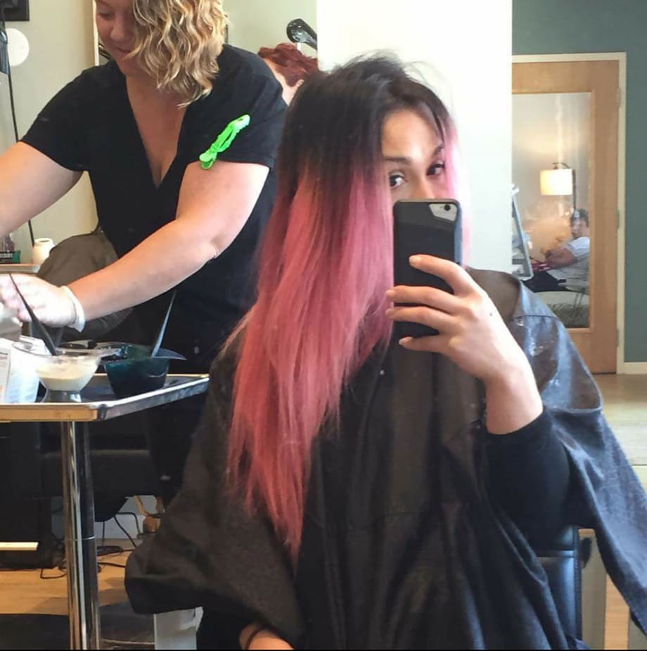 COLOR CORRECTION: Mermaid Green Ombre